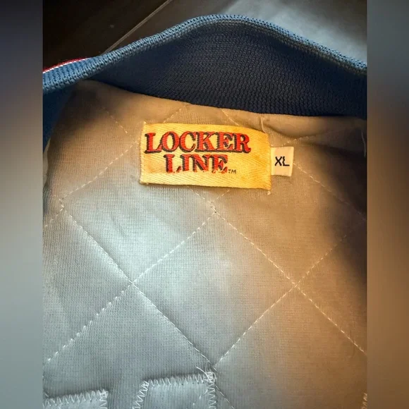 Vintage New York Giants Satin bomber Jacket nfl retro collectible size XL - Picture 4 of 8